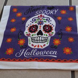 Halloween Skelton Towel